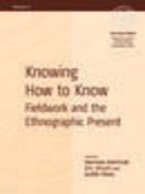 cover image of Knowing How To Know